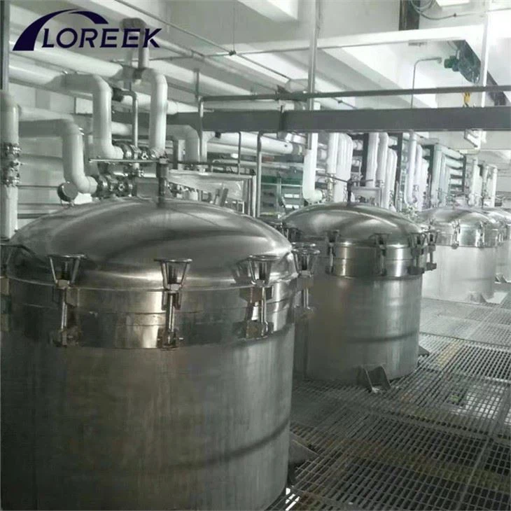 chemical pressure leaf filter